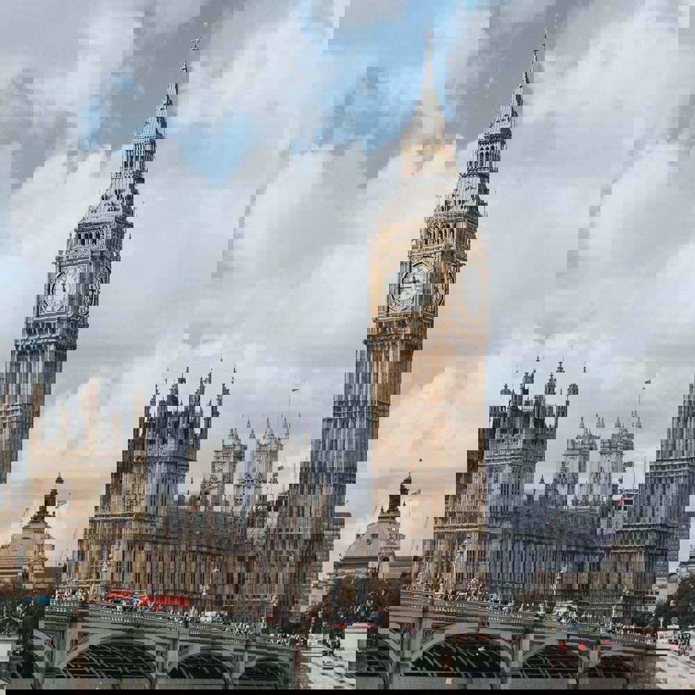 UK houses of Parliament Big Ben London landscape